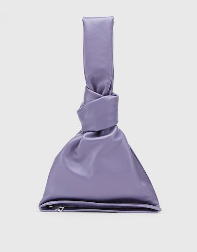 Twist Mini Nappa Leather Handle Bag