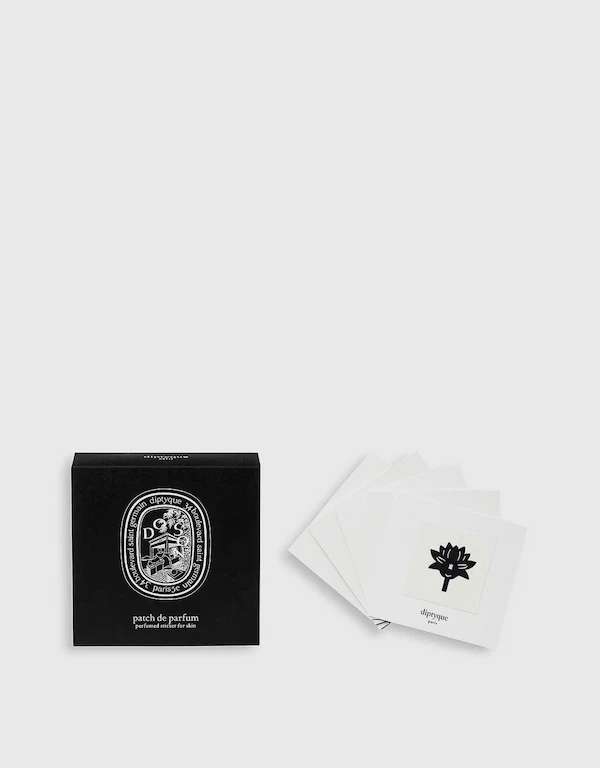 Diptyque Do Son perfumed stickers for skin pack of five 