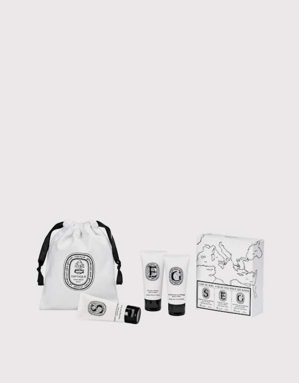 Diptyque The Art Of Hand Care Travel Set