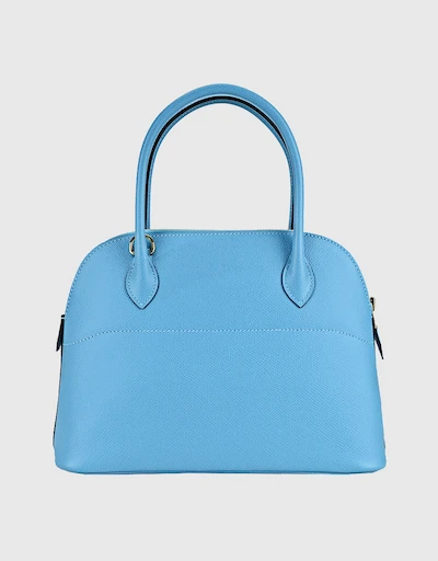 Hermès Bolide 27 Epsom Leather Handbag-Bleu Du Nord Gold Hardware
