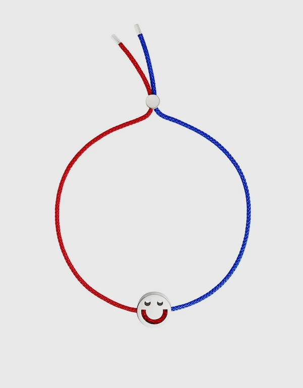 Ruifier Jewelry  Turn Me Over Bracelet - Red Blue