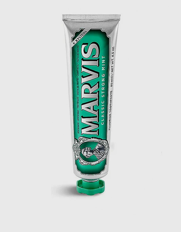 Marvis Classic Strong Mint Toothpaste With Xylitol 85ml