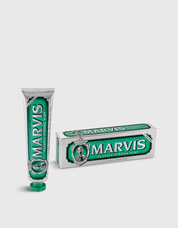 Marvis Classic Strong Mint Toothpaste With Xylitol 85ml