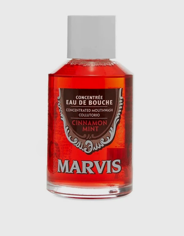 Marvis Cinnamon Mint Eau De Bouche Concentrated Mouthwash 120ml