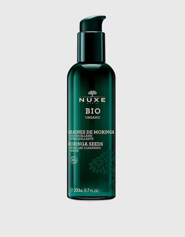 Nuxe Bio Organic Moringa Seeds Micellar Cleansing Water 200ml