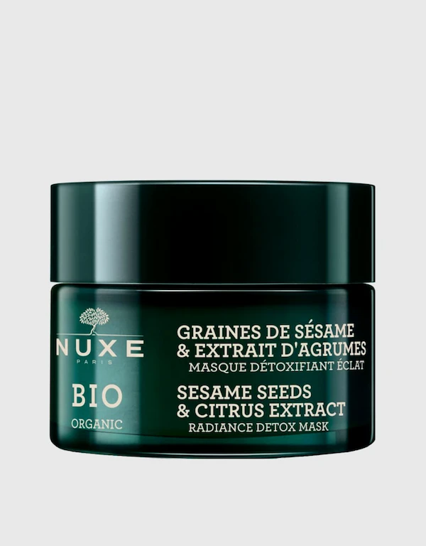 Bio Organic Sesame Seeds and Citrus Extract Radiance Detox Mask 50ml