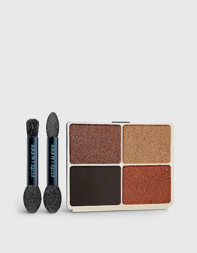 Pure Color Envy Luxe Eyeshadow Quad Refill -Wild Earth