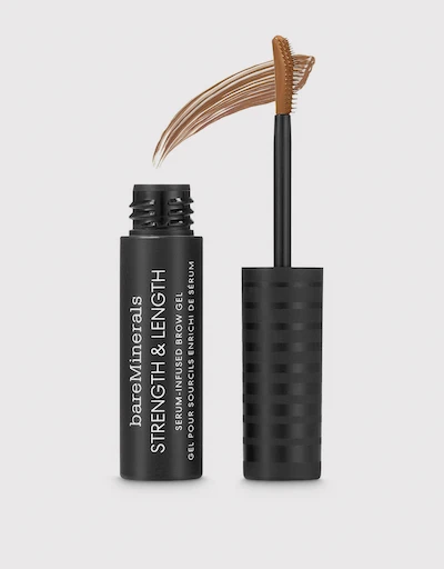 Strength and Length Serum Infused Brow Gel - Chestnut