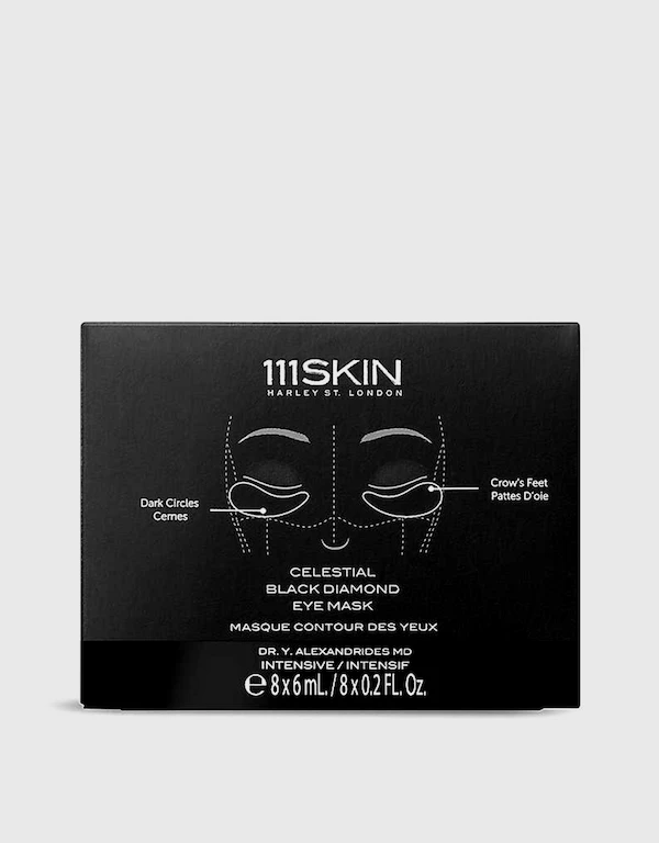 111Skin Celestial Black Diamond Eye Mask Box