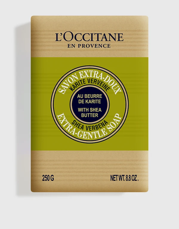 L'occitane Shea Butter Extra Gentle Soap-Verbena 250g