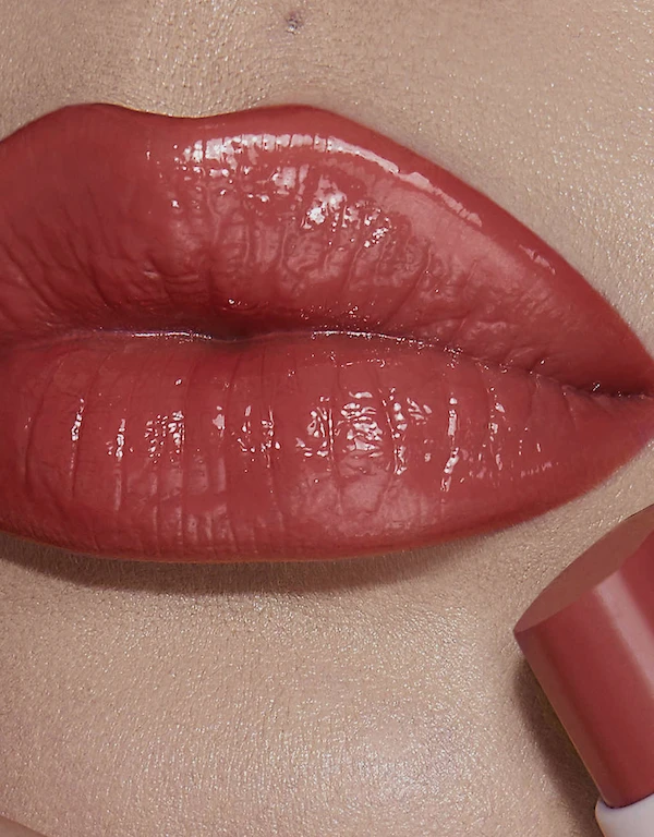 Charlotte Tilbury Hyaluronic Happikiss Lipstick Gloss Balm-Romance Kiss
