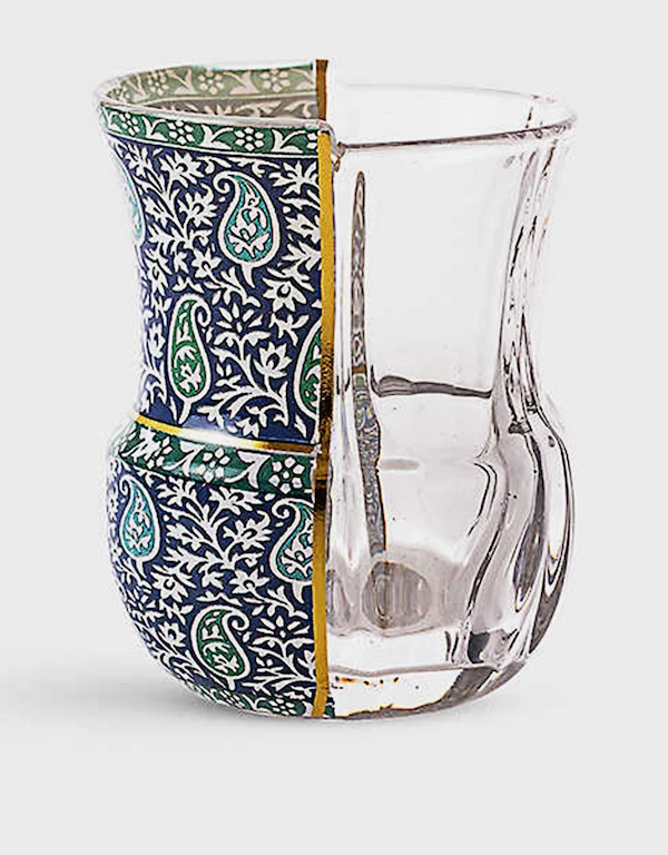 Seletti Rodina Hybrid 圖案玻璃雞尾酒杯組