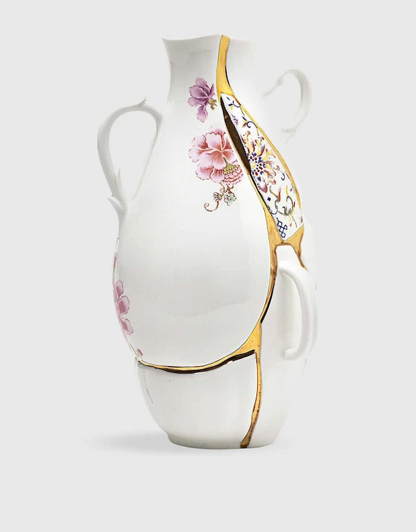 Seletti Kintsugi 24K鍍黃金陶瓷花瓶
