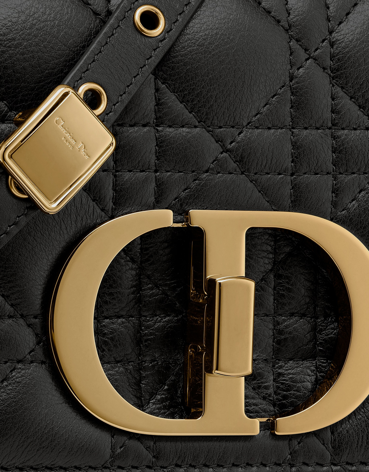 Dior Dior Caro Small Supple Cannage Calfskin Chain Bag (Shoulder bags,Chain  Strap)
