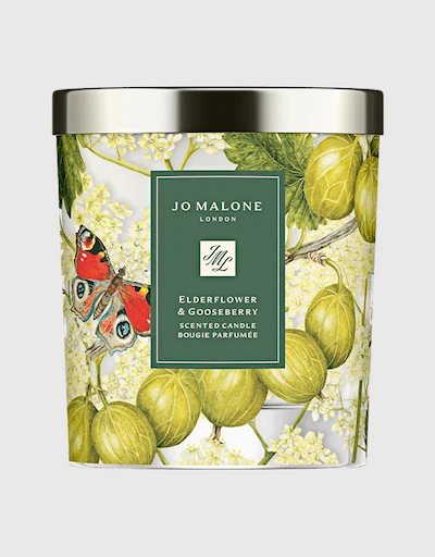 Elderflower And Gooseberry Charity Candle 200g