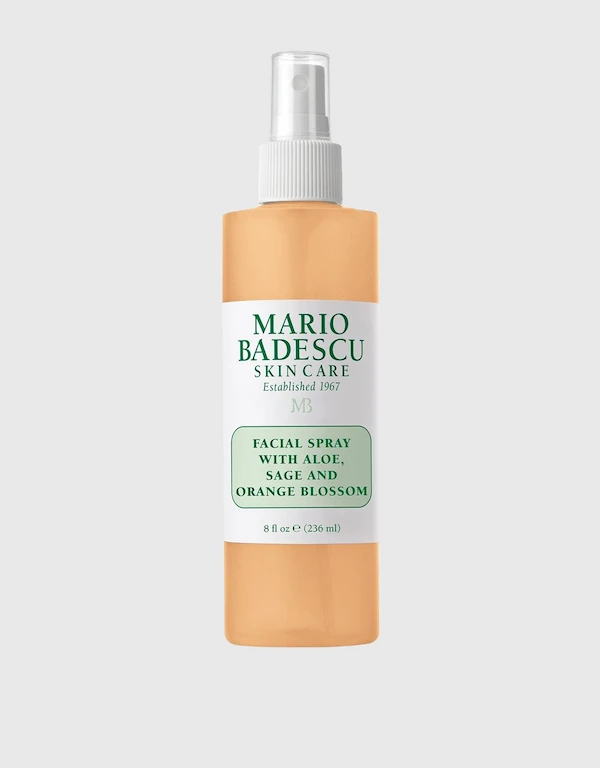 Mario Badescu Facial Spray With Aloe, Sage and Orange Blossom Toner 236ml