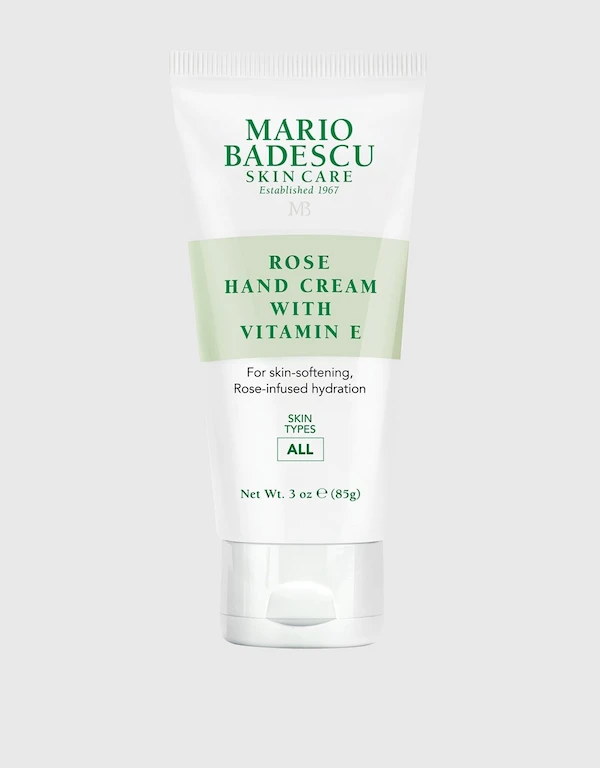 Mario Badescu Rose Vitamin E Hand Care Cream 85g 