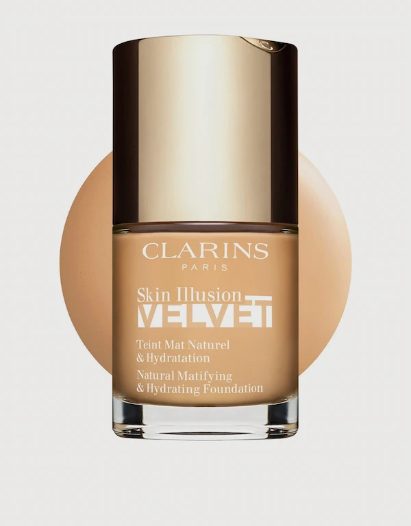 Clarins Skin Illusion Velvet Foundation -105N Nude 
