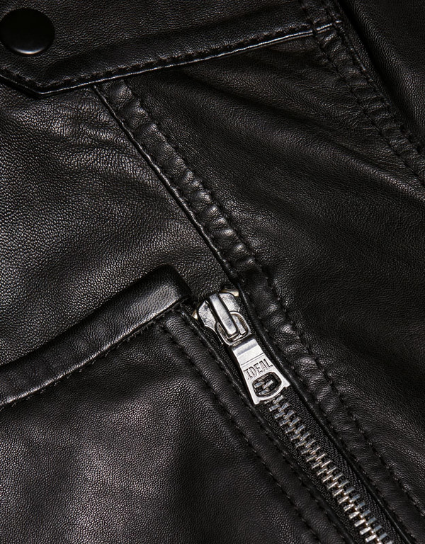 Marissa Webb Shane Ruffled Leather Jacket (Jackets,Biker Jackets ...
