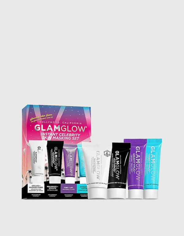 GLAMGLOW Instant Celebrity Skin Mask Skincare Set