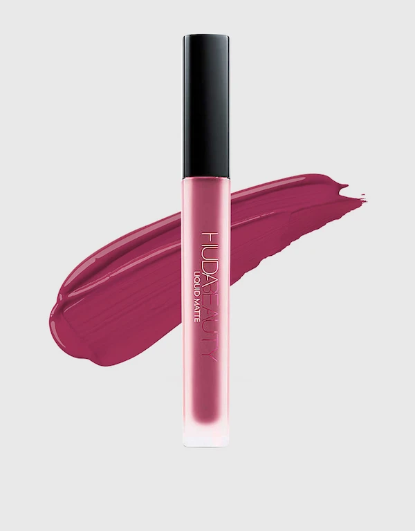 Huda Beauty Liquid Matte Ultra-Comfort Transfer-Proof Lipstick-Trophy Wife