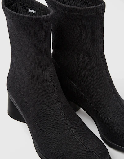 Kiara TENCEL™ Lyocell Mid-heeled Ankle Boots