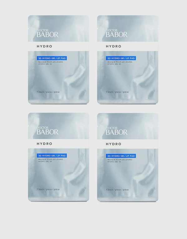 Babor Doctor Babor Hydro Rx 3D Hydro Gel Lip Mask 4 Pack