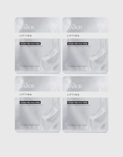 Doctor Babor Lifting Rx Silver Foil Face Mask 4 Sheets  