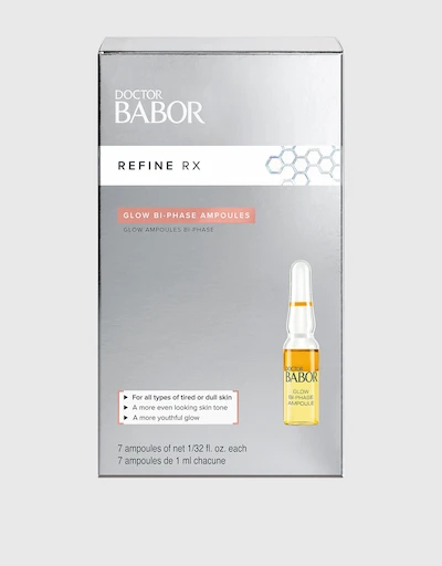 Doctor Babor Refine Rx Glow Bi-Phase Ampoules Day and Night Serum 