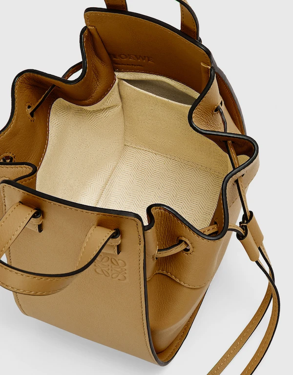 Hammock Mini Classic Calfskin Drawstring Crossbody Bag