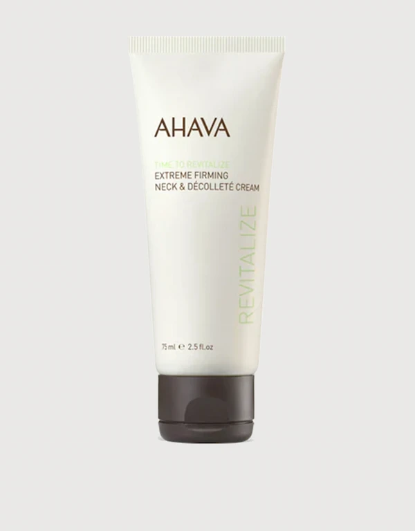 Ahava Time To Revitalize Extreme Firming Neck and Decollete Day and Night Cream 75ml