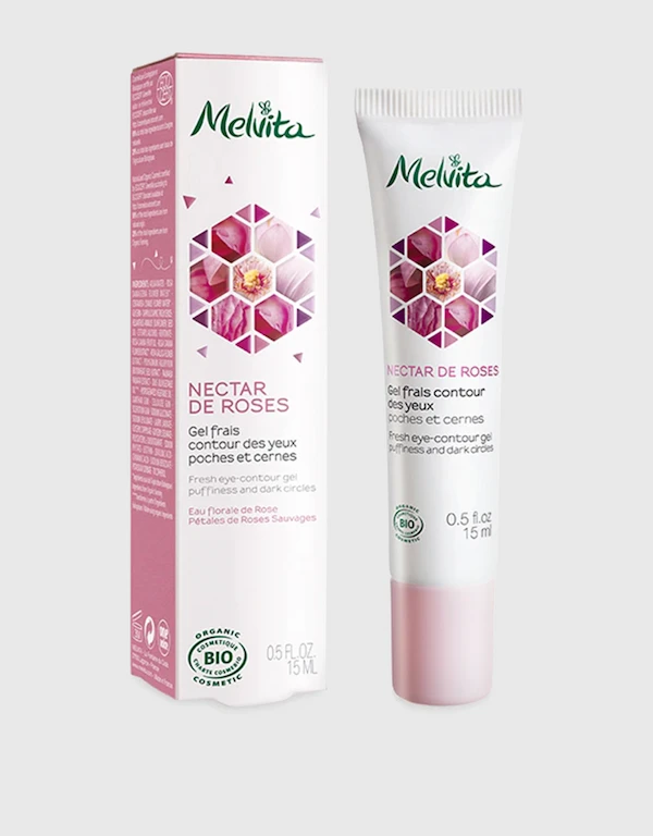 Melvita Nectar De Roses Fresh Contour Eye Gel 15ml