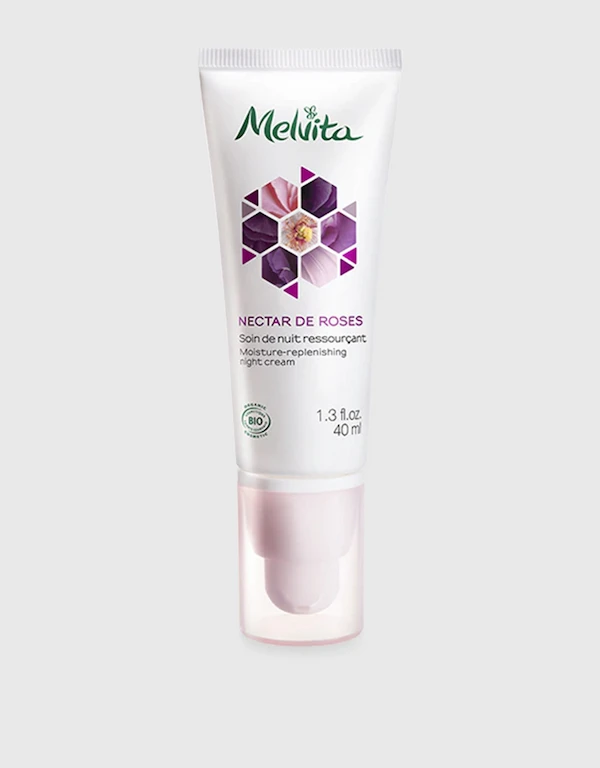 Melvita Nectar De Roses Moisture-Replenishing Night Cream 40ml