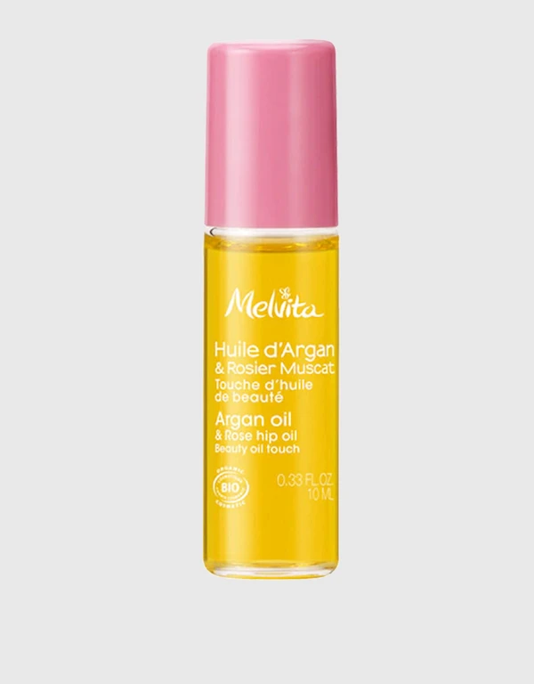 Melvita Organic Argan and Rose Hip Oil Beauty Oil Touch 10ml