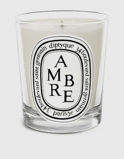 Ambre scented candle 190g 