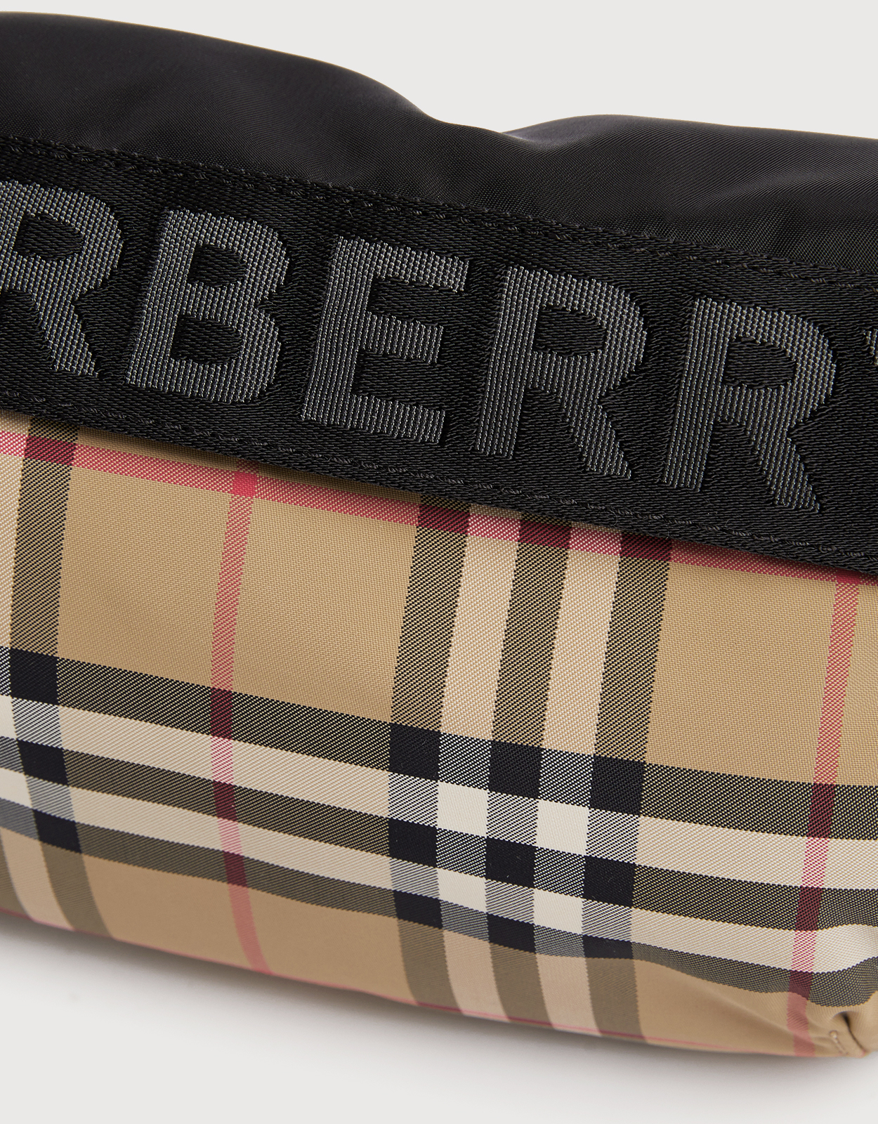 Burberry Men's Vintage Check Nylon Belt Bag/Fanny Pack - Bergdorf