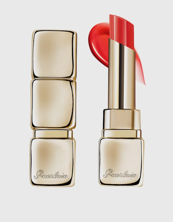 Guerlain KissKiss Shine Bloom 95% Natural-Derived Lipstick-749 Love Tulip