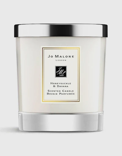 Honeysuckle and Davana Home Candle 200g
