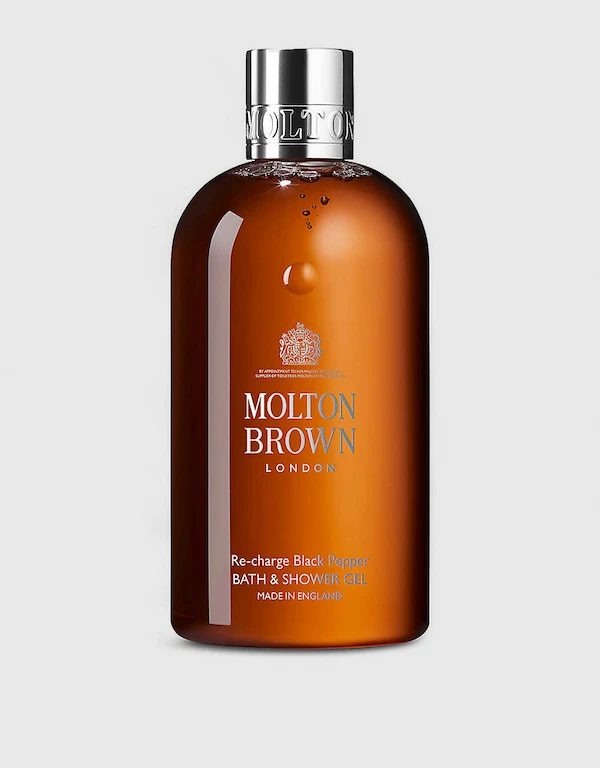 Molton Brown Re-Charge Black Pepper Bath And Shower Gel 300ml