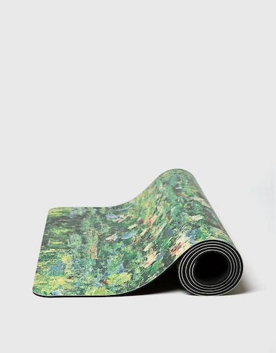 The Water Lily Pond by Claude Monet PU Yoga Mat 5mm