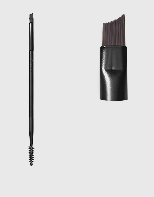 V207 Dual-Ended Dipped Liner And Brow Brush