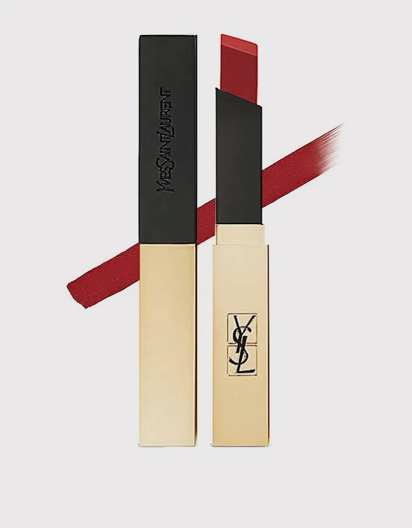 Yves Saint Laurent Rouge Pur Couture The Slim Matte Lipstick-23 Mystery Red