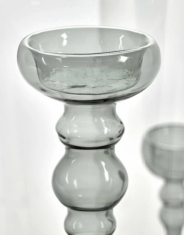 Serax Rene Barba 中號玻璃圓柱形深花瓶 39cm