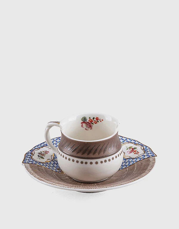 Seletti Hybrid Djenne Porcelain Coffee Cup Set