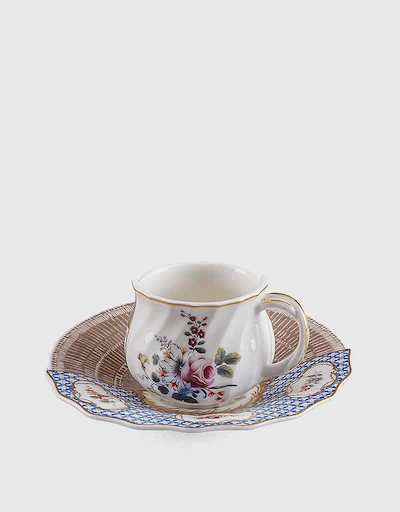 Hybrid Djenne Porcelain Coffee Cup Set