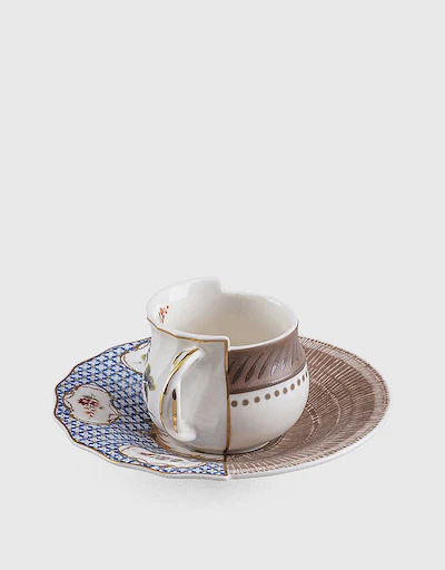 Hybrid Djenne Porcelain Coffee Cup Set