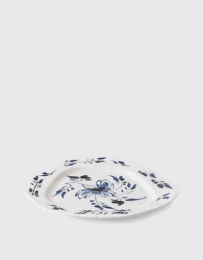 Classics on Acid-English Delft Porcelain Dinner Plate 28cm