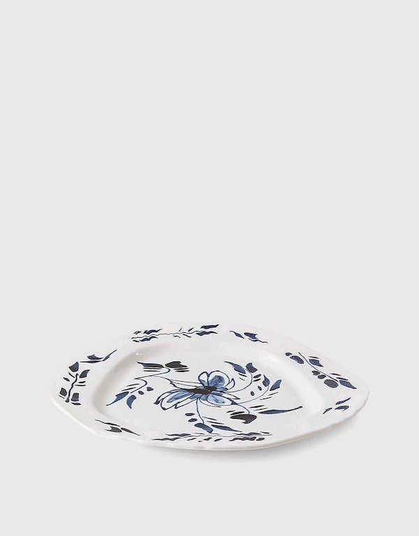 Seletti Classics on Acid-English Delft Porcelain Dinner Plate 28cm