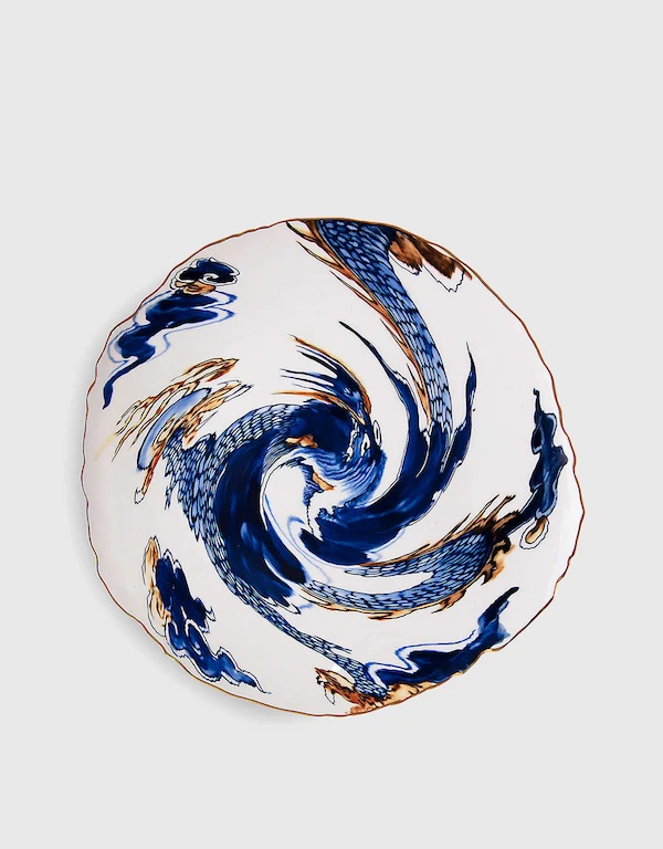 Seletti Classics on Acid-Imari Dragon Porcelain Dinner Plate 28cm