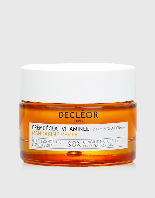 Decleor Green Mandarin Vitamin Glow Day Cream with Hyaluronic Acid 50ml